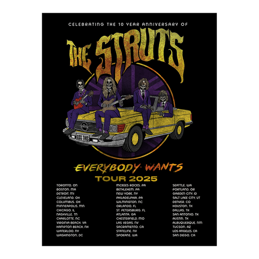 Everybody Wants Tour Poster - Standard