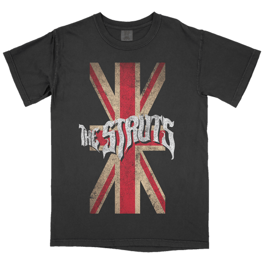 Union Jack Tee (Black)